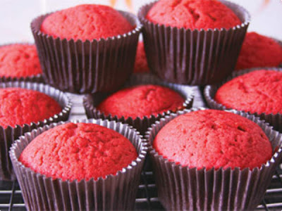 Cupcake de Frutas Vermelhas