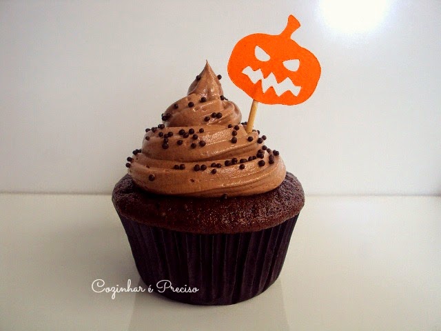 Cupcakes de Chocolate & Coco para o Halloween e um mea culpa