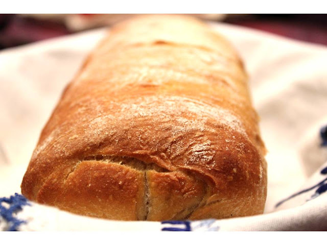 Pão branco simples para um Feliz 2013