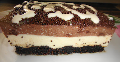 Cheesecake de ricota e chocolate