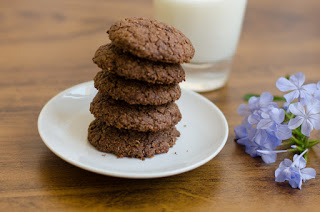 Cookies de Chocolate com Avelã