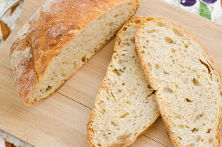Pão sem Sova - No-Knead Bread