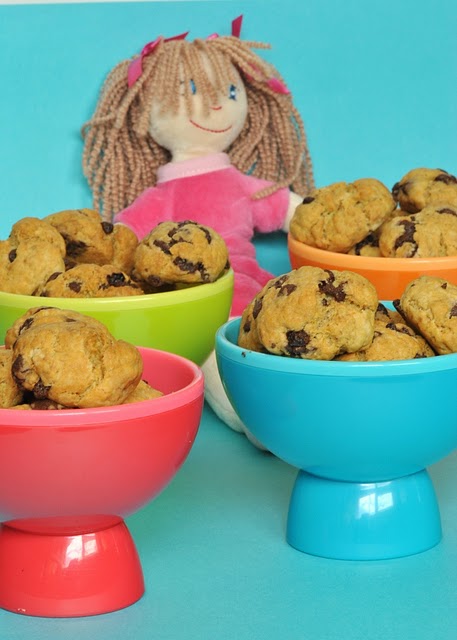 Cookies com Pepitas de Chocolate