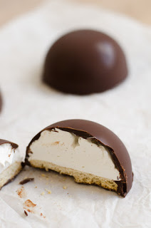 Teacakes de Marshmallow com Chocolate