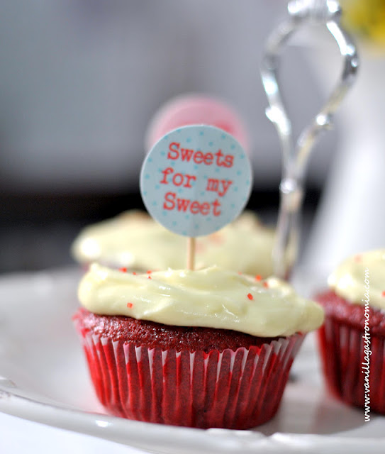 Red Velvet Cupcakes - Valentine´s Day