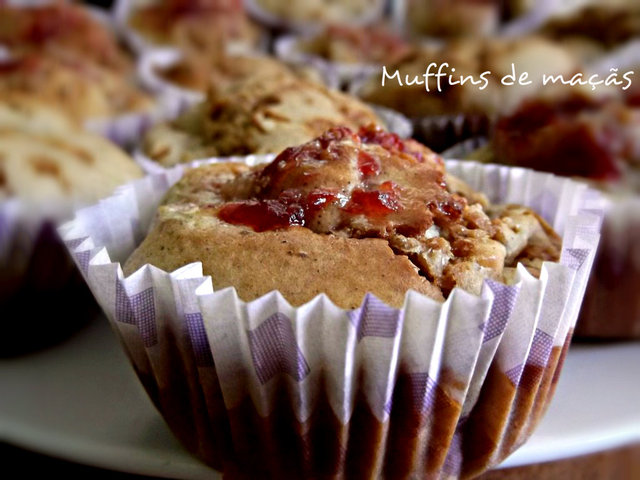 Muffins de Maçãs, les uns e les autres...