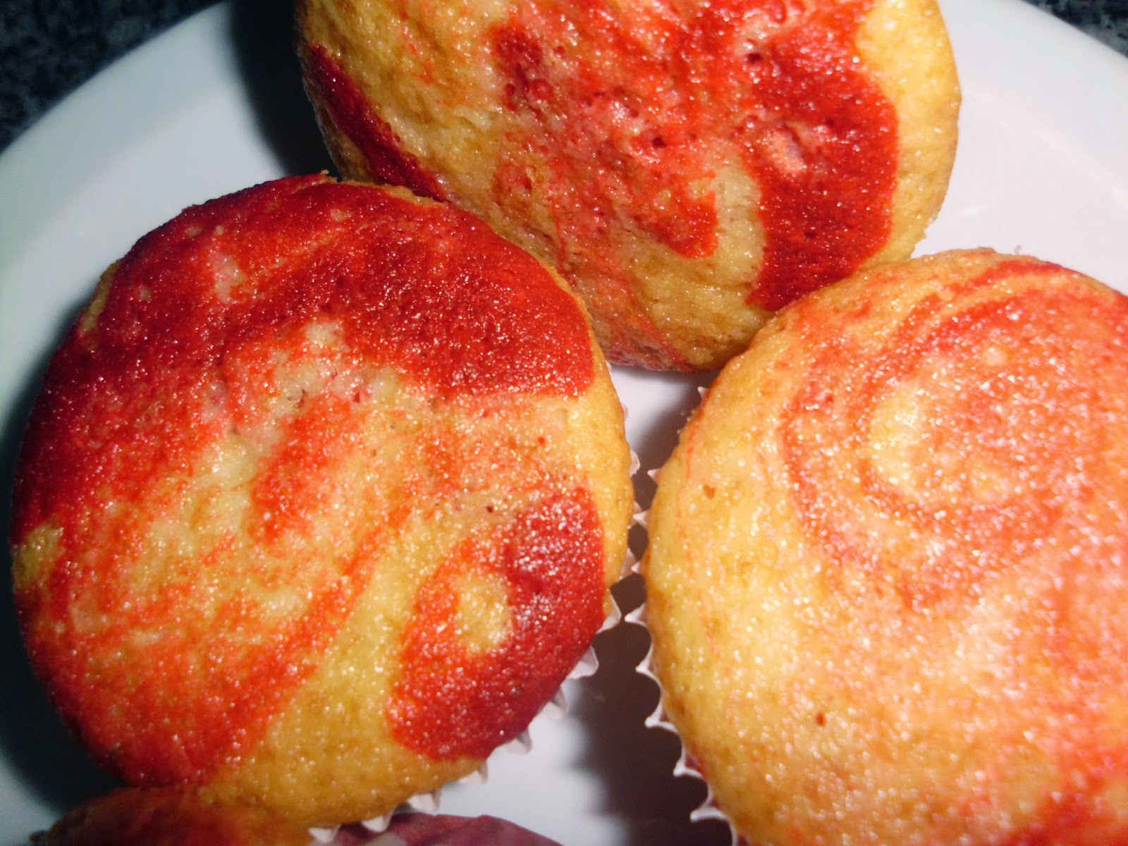 Cupcakes Marmoreados de Lima