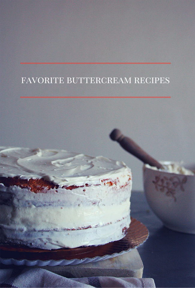 Favorite buttercream recipes