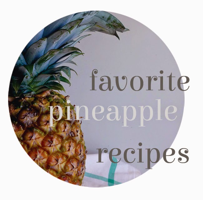 Receitas preferidas com Ananás/ Favorite Pineapple Recipes
