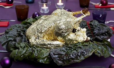 Uma idéia genial para o seu próximo Natal...Golden Turkey