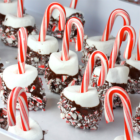 Marshmallow com Chocolates para o Natal!