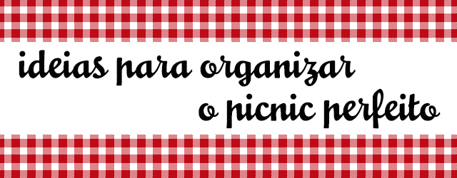 Como organizar um picnic
