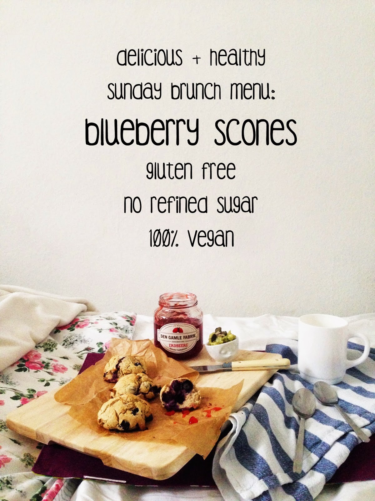 have your blueberry scones: gluten, sugar, dairy and guilt free! ♥ { detox blueberry scones }
