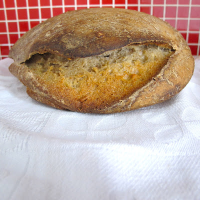 Pão de mistura com sementes de girassol