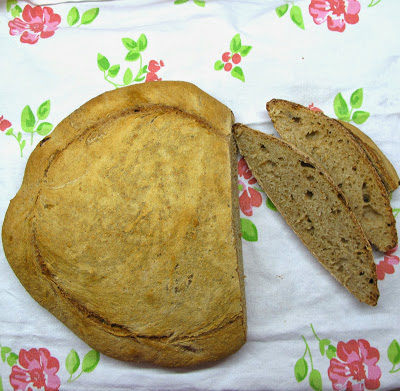Pão de mistura com trigo e milho