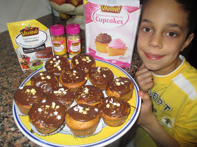Cupcakes Vahiné, Dia da Criança- Dia Um na Cozinha