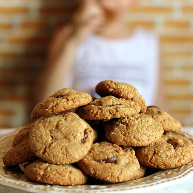 Cookies de pasta de amendoim #glutenfree #lactofree