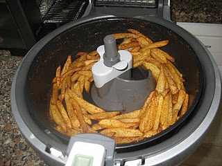 Batatas Fritas com Colorau