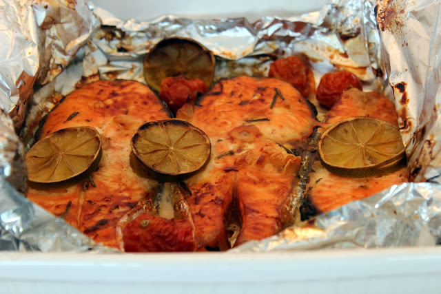 Salmão para a marmita - Salmon for the lunchbox