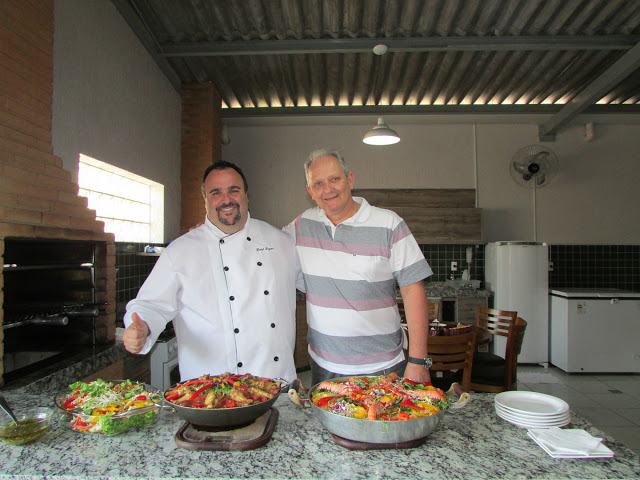 Paella Caipira e Paella de Frutos do Mar by Chef Daniel Deywes