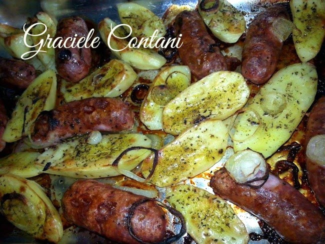 Linguiça toscana com batatas, de Graciele Contani