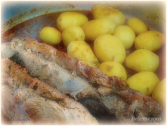 Filezinho de lombo com batatas