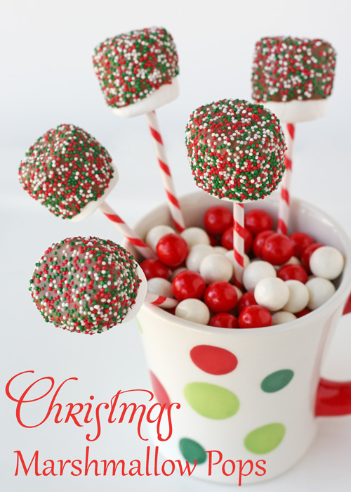 Marshmallow Pops Natal
