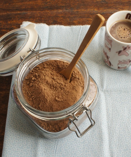 mistura para chocolate quente