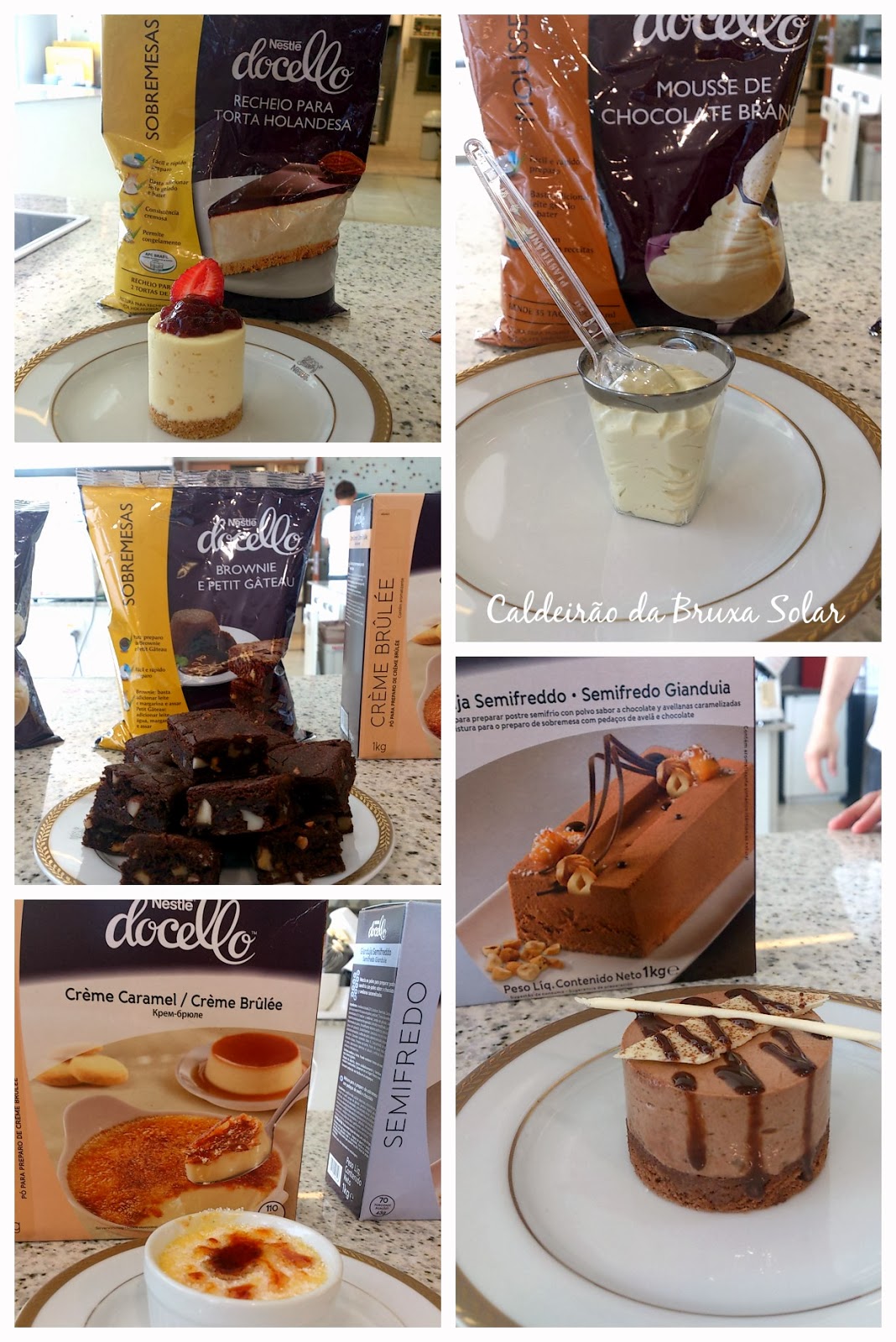 Docello ~ novos lançamentos de sobremesas Nestlé Professional