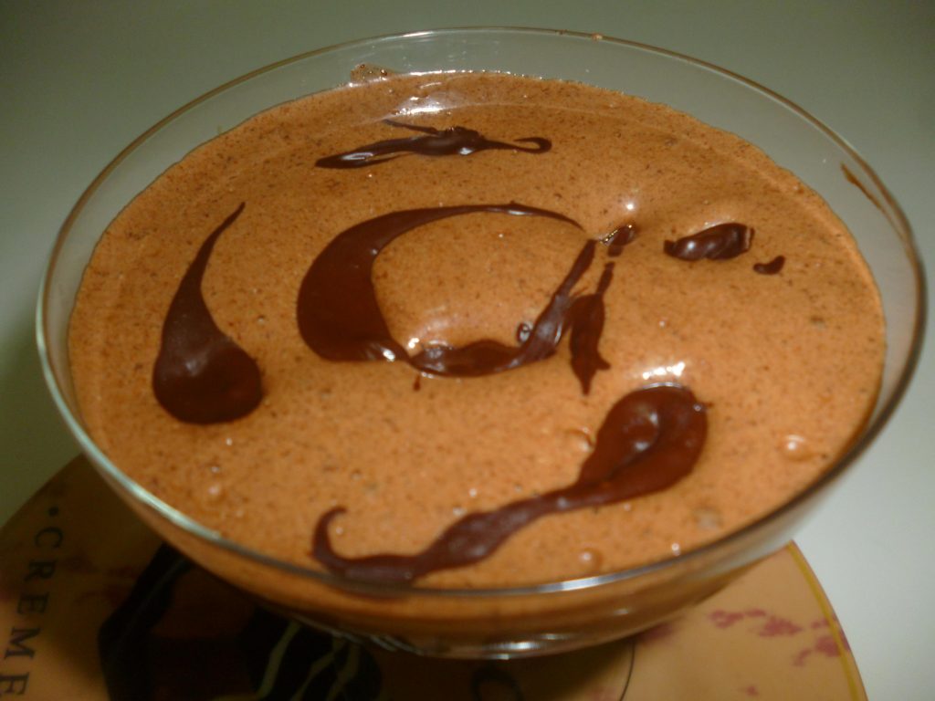Mousse de Chocolate Amargo