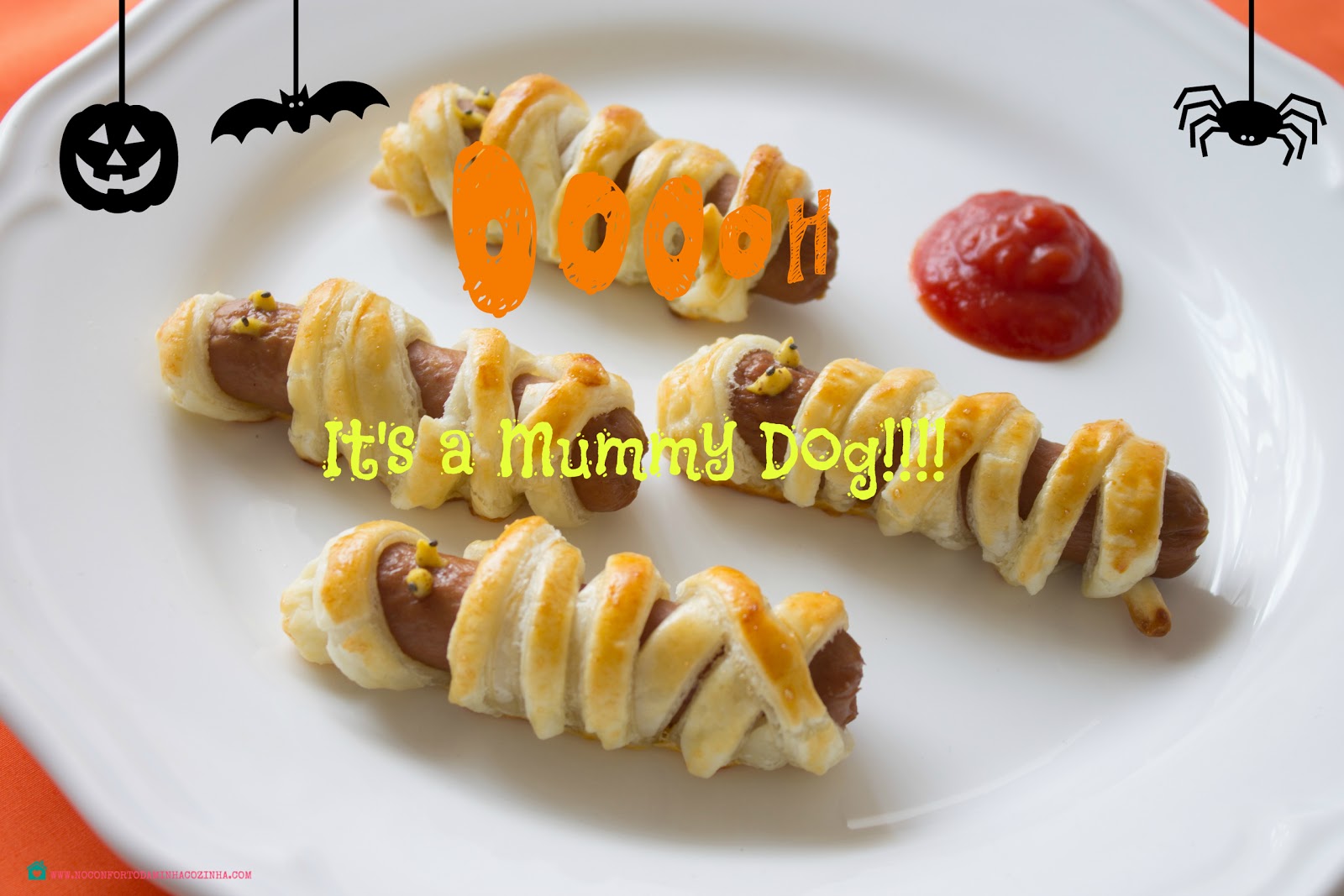 Mummy Hot Dogs em Video...para fazermos com os mais pequenos!