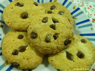 Cookies com Gotinhas de Chocolate