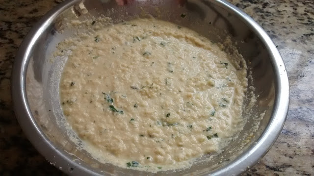 Omelete de grão de bico