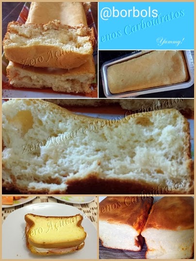 Pão de Leite Dukan sem farinha low carb