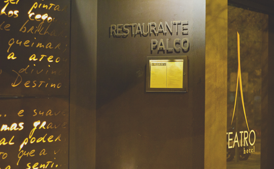 Restaurante Palco – Hotel Teatro