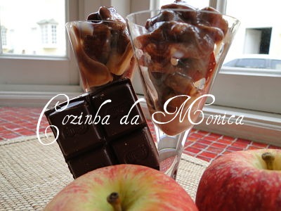 Palha italiana cremosa de maçã!!!
