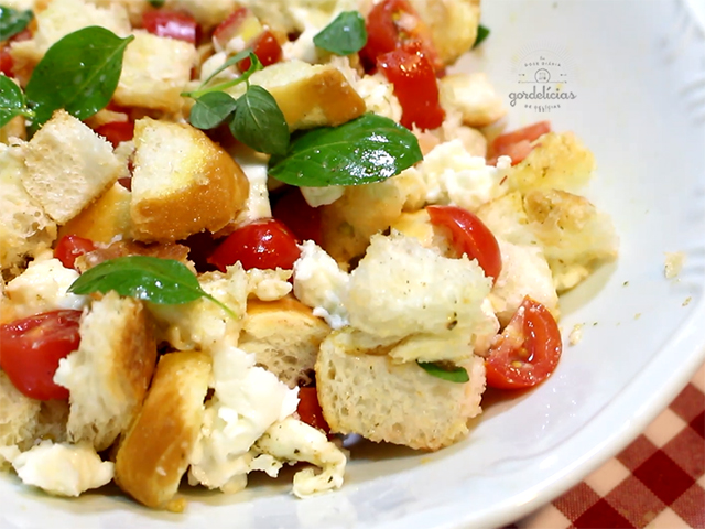 Panzanella – Salada de Pão Italiana