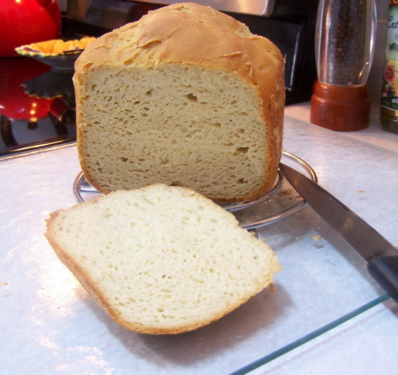 Pão Básico Sem Glúten e Sem Lactose