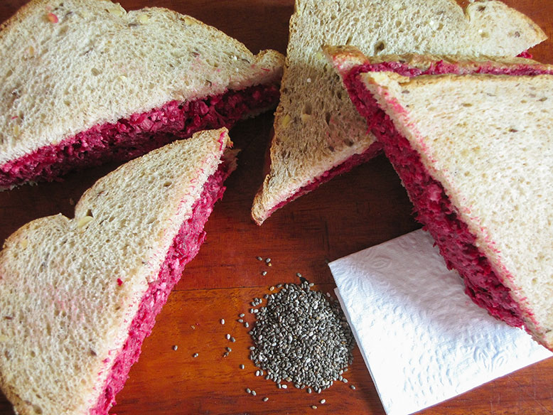 Receita de pink sandwich