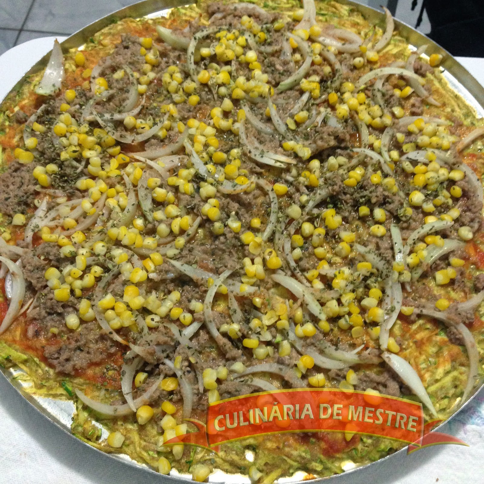Pizza de Abobrinha