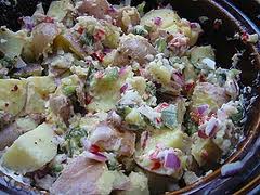 Salada de Bata com Maionese