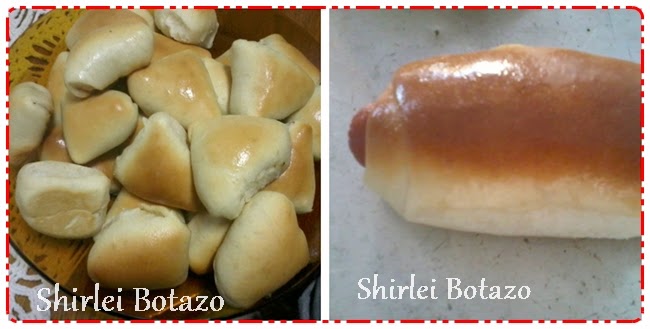 Eu testei receita do blog: Shirlei Botazo, esfihas e pão com salsicha (bisnaguinha d`água)