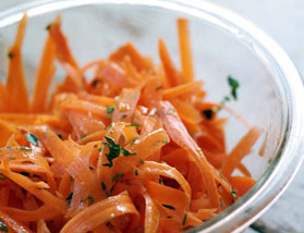 Salada de Cenoura com Laranja