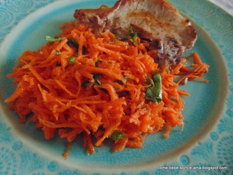 Salada de Cenoura, Laranja e Cominhos