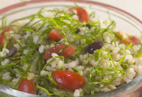 Salada de Arroz Integral (vegana)