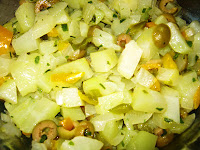 Salada de Chuchu Refogado (vegana)
