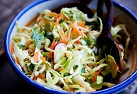 Salada Leve de Repolho (vegana)