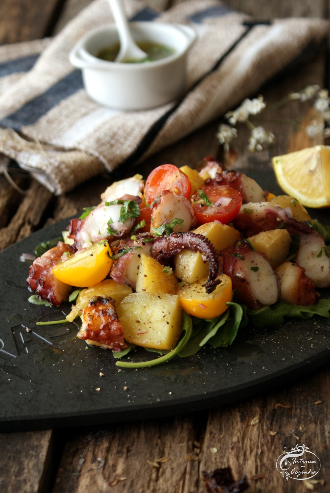 Salada de Polvo & Batata {Octopus & Potato Salad}