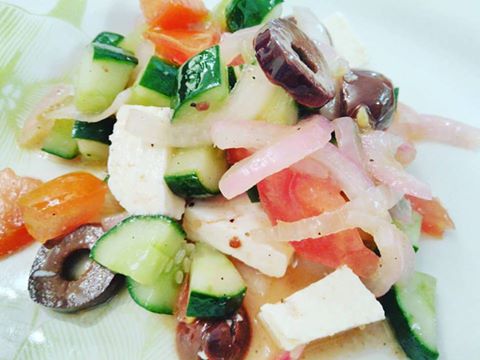 Salada Grega da Cris