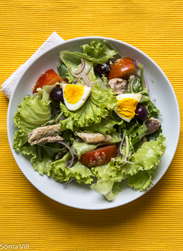 Salada (quase) niçoise